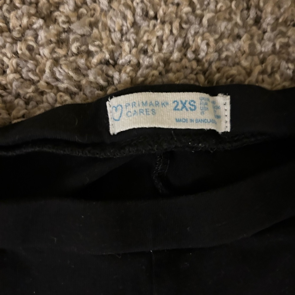 Primark cares jeresy high waisted full leg leggings size XS